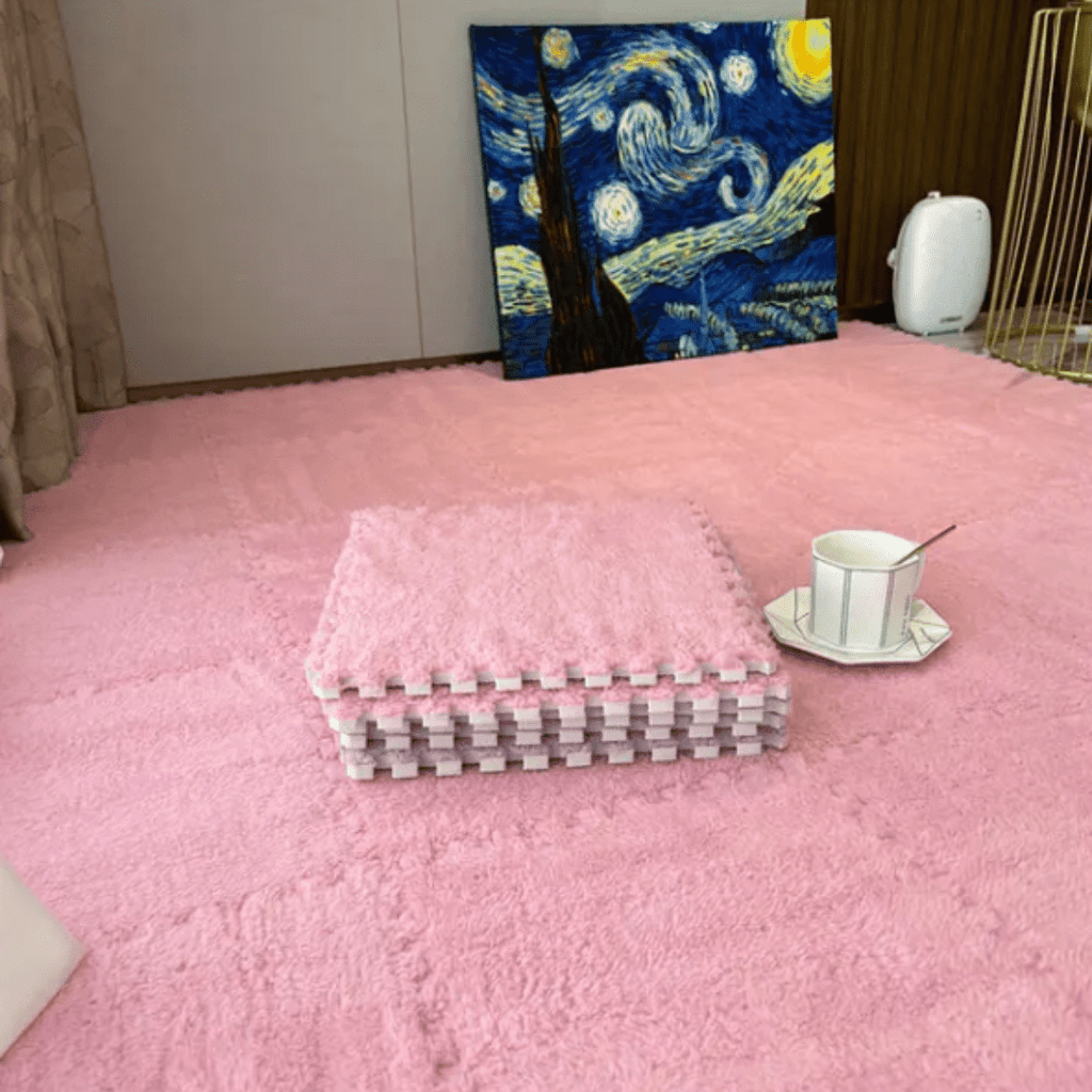 Carreaux de Mousse Emboîtables Ultra-Moelleux pour Enfants