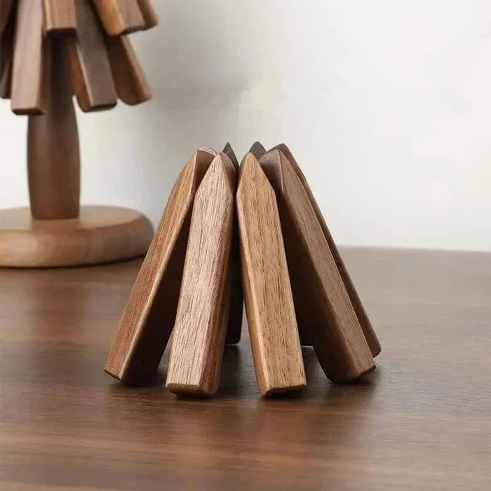 Ensemble de 3 Dessous de Plat Modulables en Bois Massif