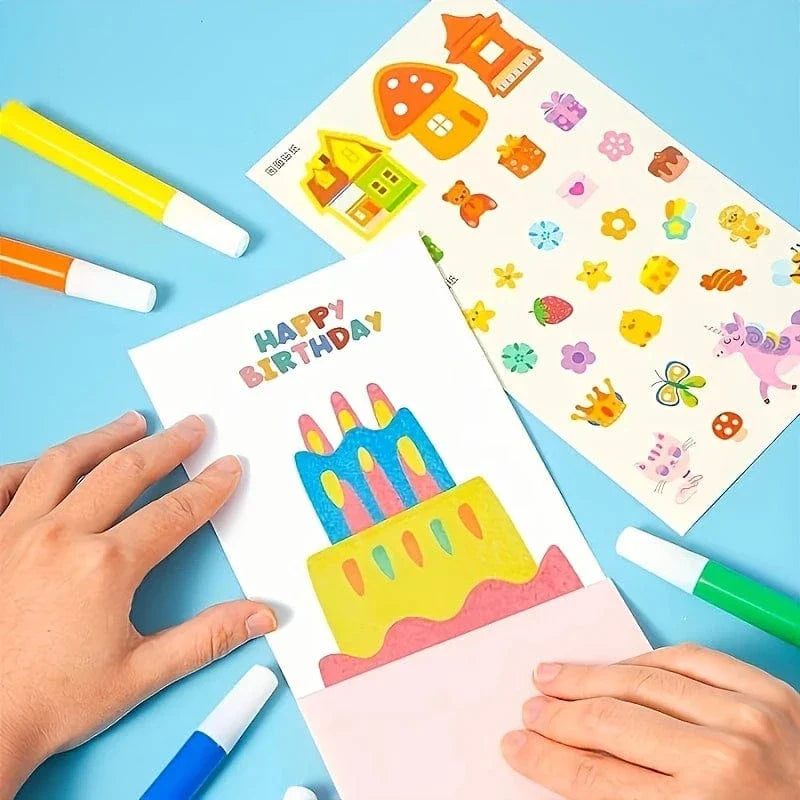 Coffret Créatif Arc-en-Ciel pour Enfants
