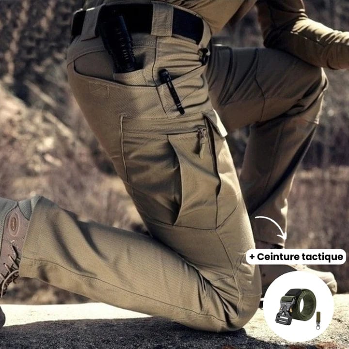 Pantalon Tactique Ultra Résistant pour Hommes avec Ceinture Offerte