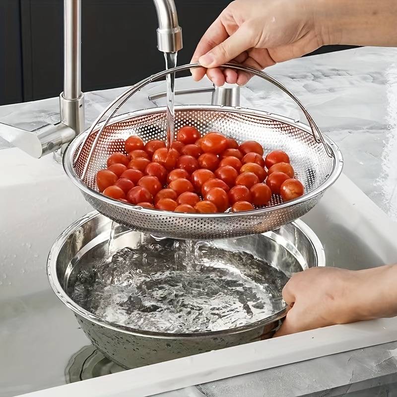 Ensemble de 3 Paniers pour Cuisson Vapeur Pratiques et Polyvalents