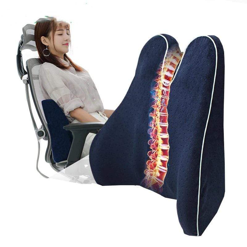Coussin de confort dorsal ORTHOPERI avec mémoire de forme