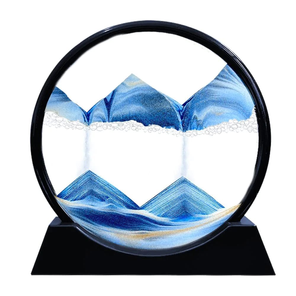 Cadre de Sable en 3D - Art Mouvant et Décoratif