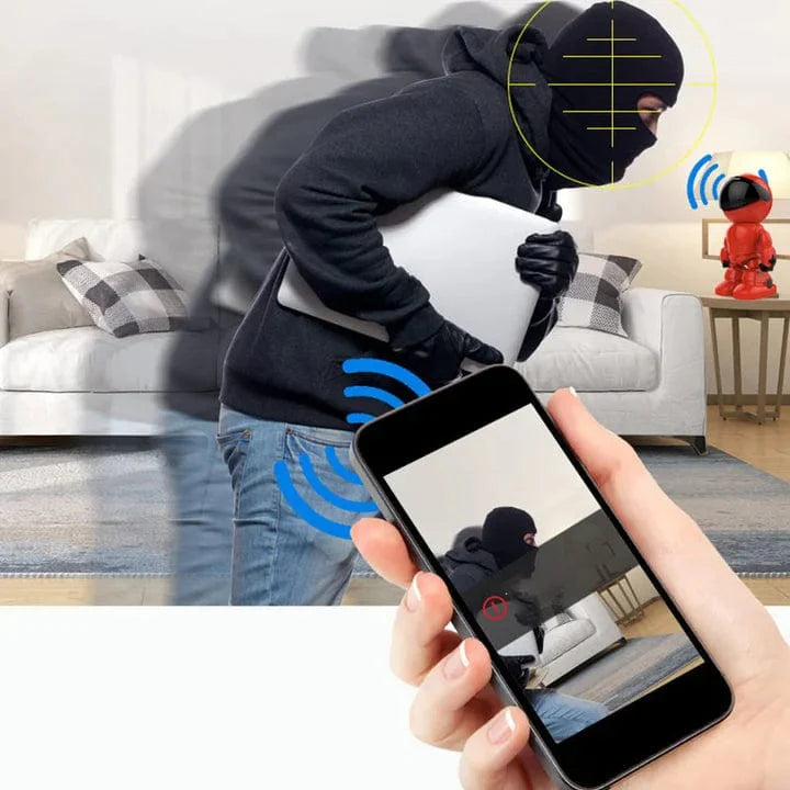 Caméra de surveillance à distance portable haute définition
