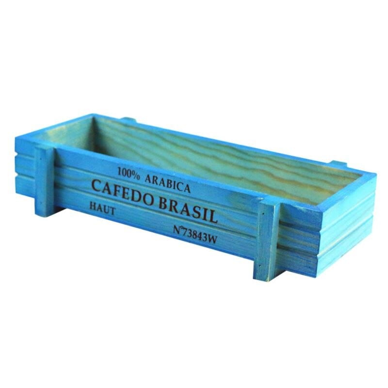 Cache-pot design en bois