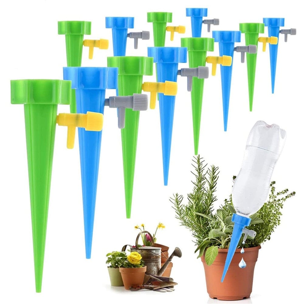 Irrigateur Goutte à Goutte pour Plantes d'Intérieur et Extérieur
