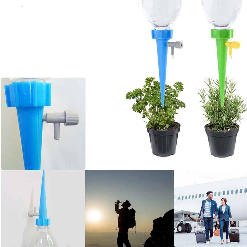Irrigateur Goutte à Goutte pour Plantes d'Intérieur et Extérieur