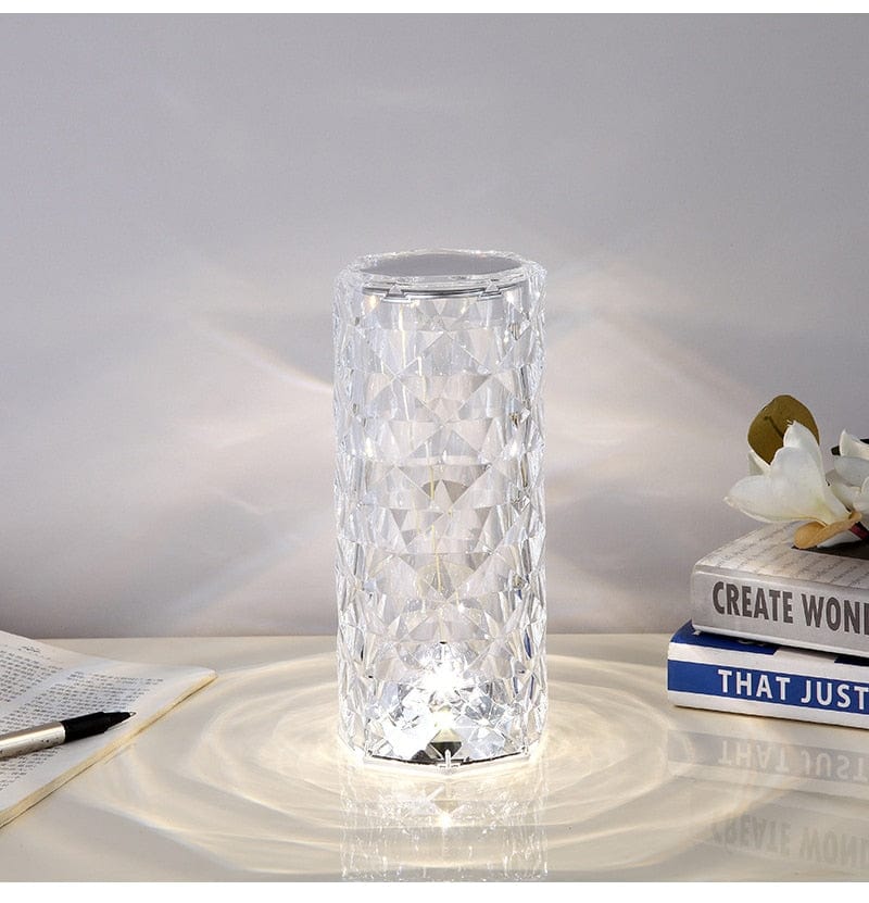 Lampe en Cristal Magique à Contrôle Tactile