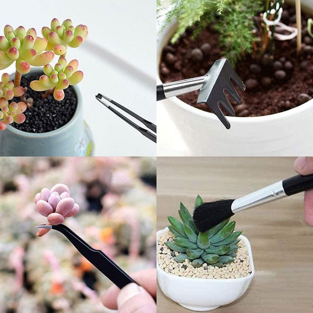 Lot de 21 Mini Outils de Jardinage Maman Cadeau