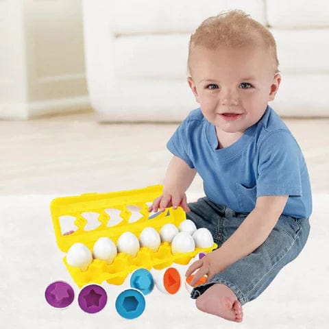 Puzzle d'œufs 3D éducatif pour enfants