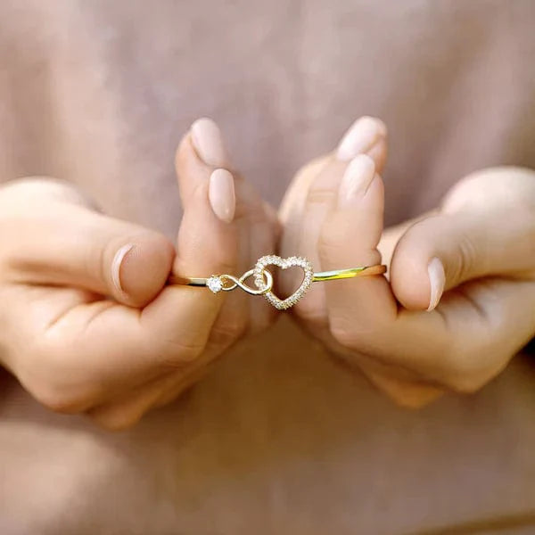 Bracelet Infini Cœur Éternel