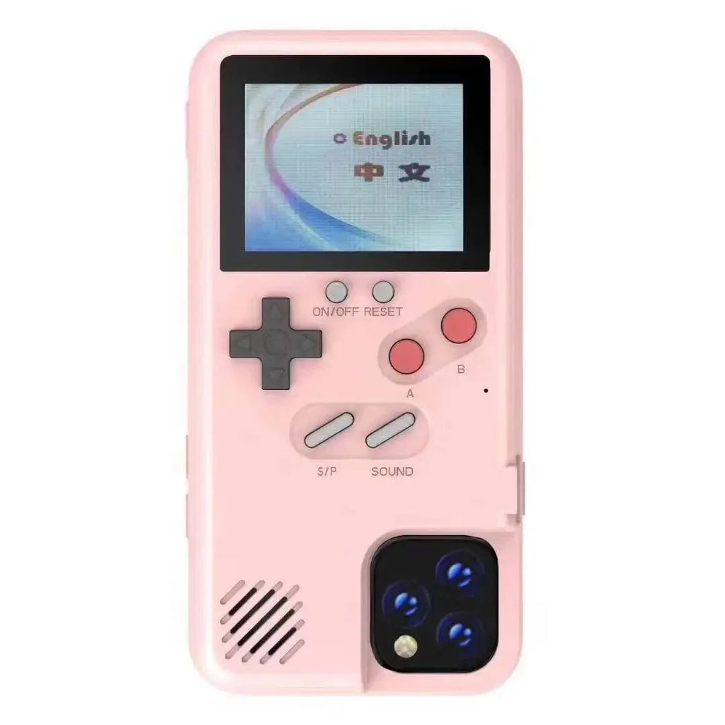 Coque Retro-Gaming pour iPhone avec 36 Jeux Intégrés