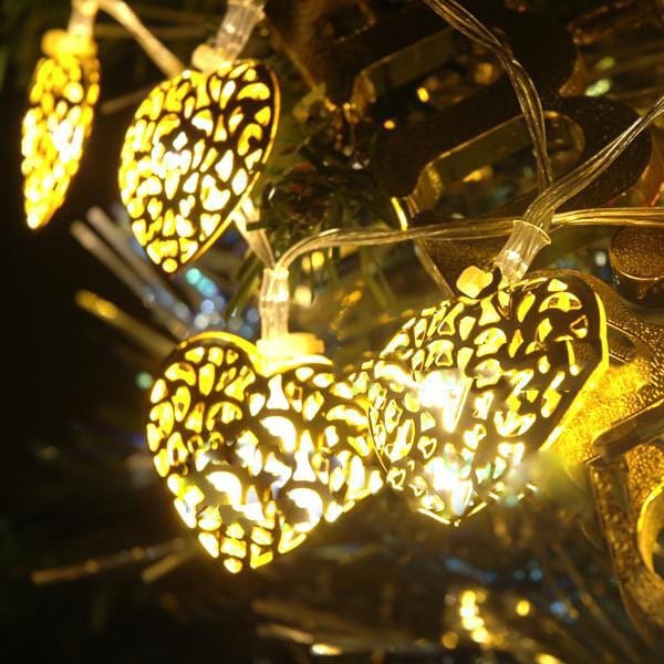 Guirlande lumineuse les lumières du cœur