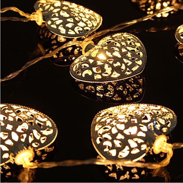 Guirlande lumineuse les lumières du cœur