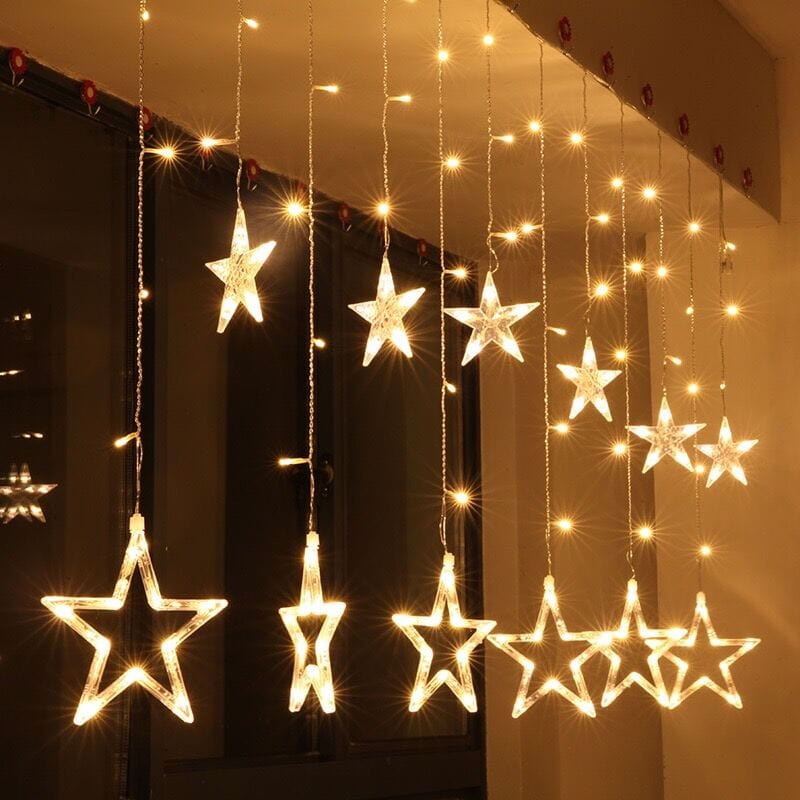 Guirlande d'Étoiles Lumineuses