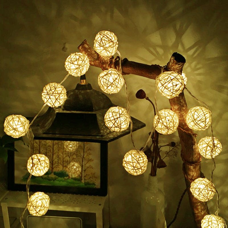 Guirlande Lumineuse Boule en LED décorative
