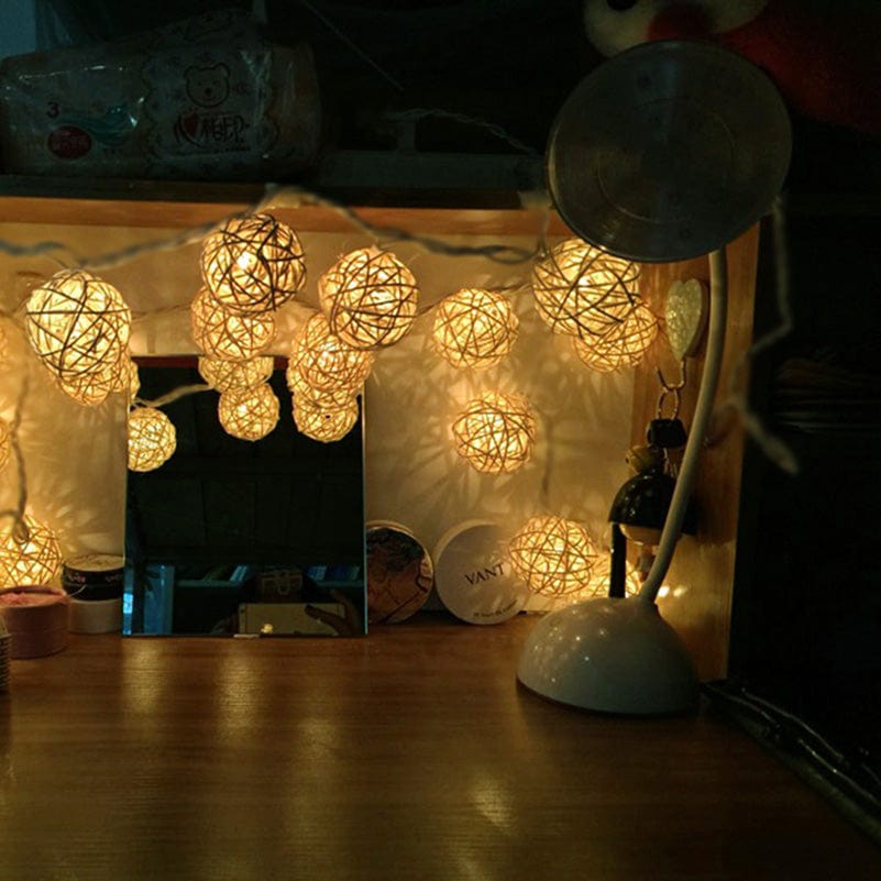 Guirlande Lumineuse Boule en LED décorative