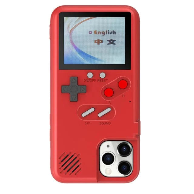 Coque Retro-Gaming pour iPhone avec 36 Jeux Intégrés