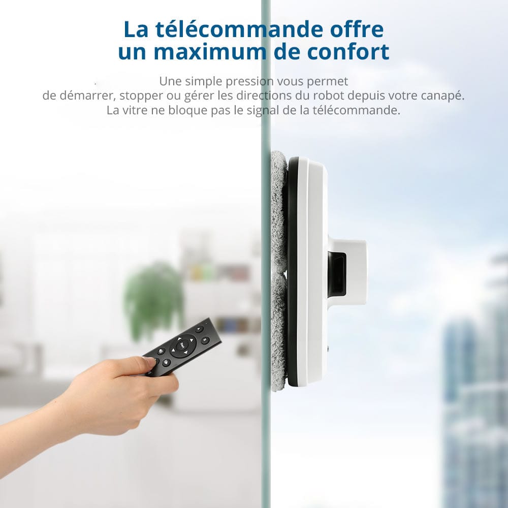 Robot laveur de vitre intelligent pour carreaux impeccables