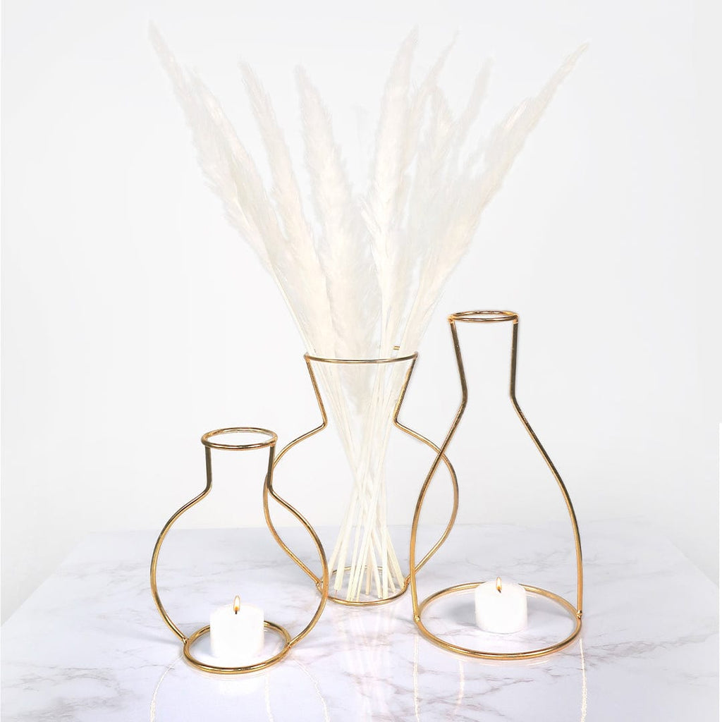 Vase Silhouette Gold - Design Moderne et Minimaliste
