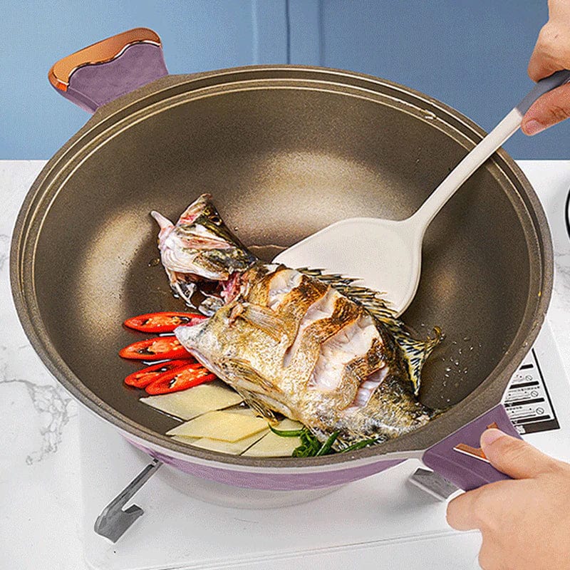 Poêle Anti-adhésive Premium avec Spatule Offerte