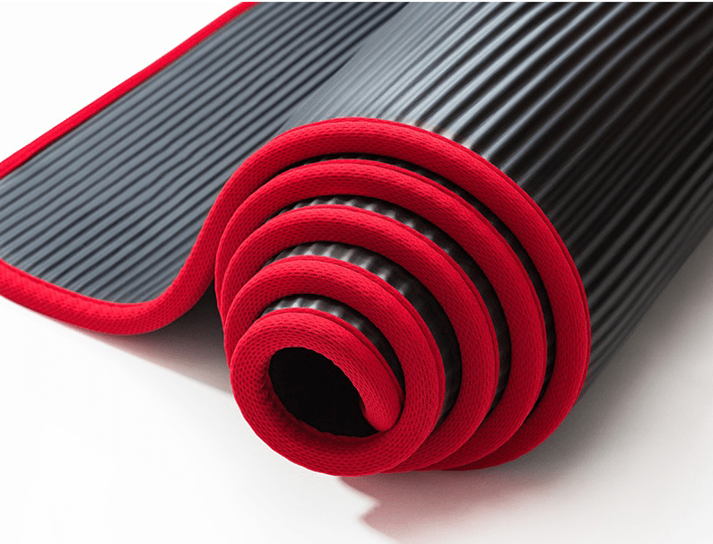 Tapis de yoga anti-dérapant épais avec accessoires