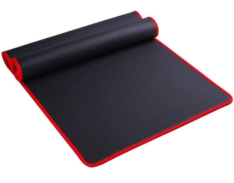 Tapis de yoga anti-dérapant épais avec accessoires