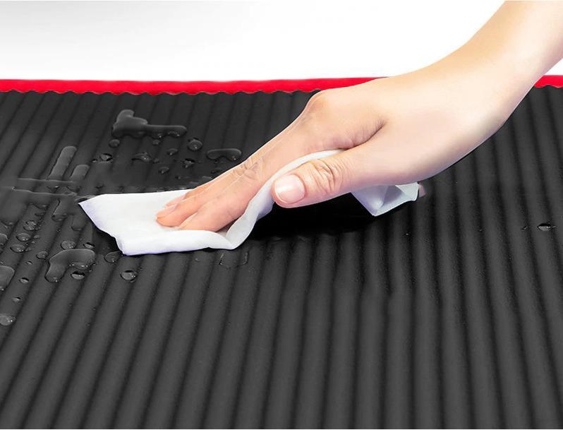 Tapis de yoga anti-dérapant épais avec accessoires