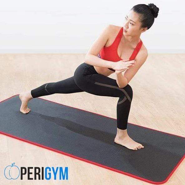 Tapis de yoga anti-dérapant épais avec accessoires