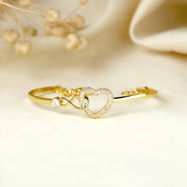 Bracelet Infini Cœur Éternel