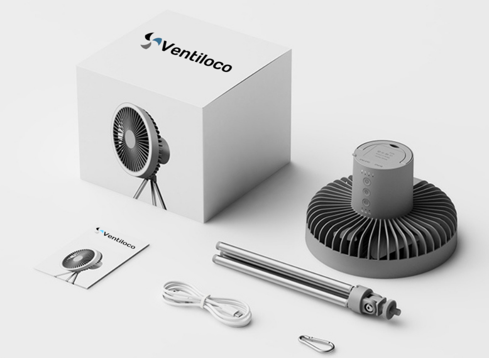 Ventilateur Portatif Multifonctions Premium