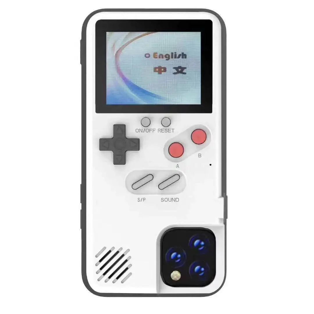 Coque Retro-Gaming pour iPhone avec 36 Jeux Intégrés